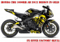 Preview: Beispiel Bild für die Farben, Skull Gelb für Honda CBR 1000RR 2012-2017